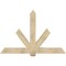Ekena Millwork Kennewick Rough Sawn Timber Gable Bracket, Douglas Fir, 72"W x 48"H x 6"D x 6"F, 16/12 Pitch GBW072X48X0606KEN00RDF - alternate 1